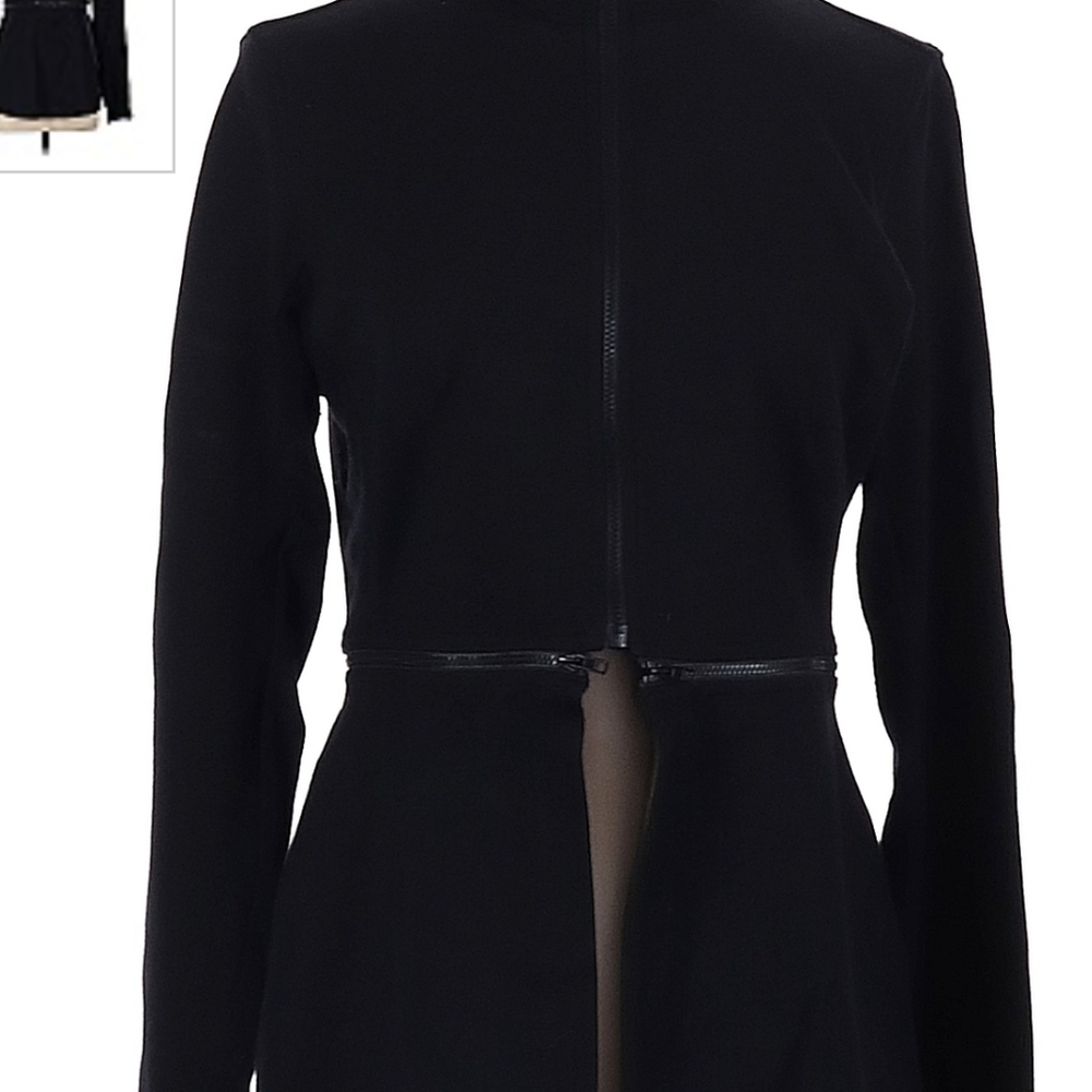 CAbi zip off peplum jacket makes this a 2 in 1